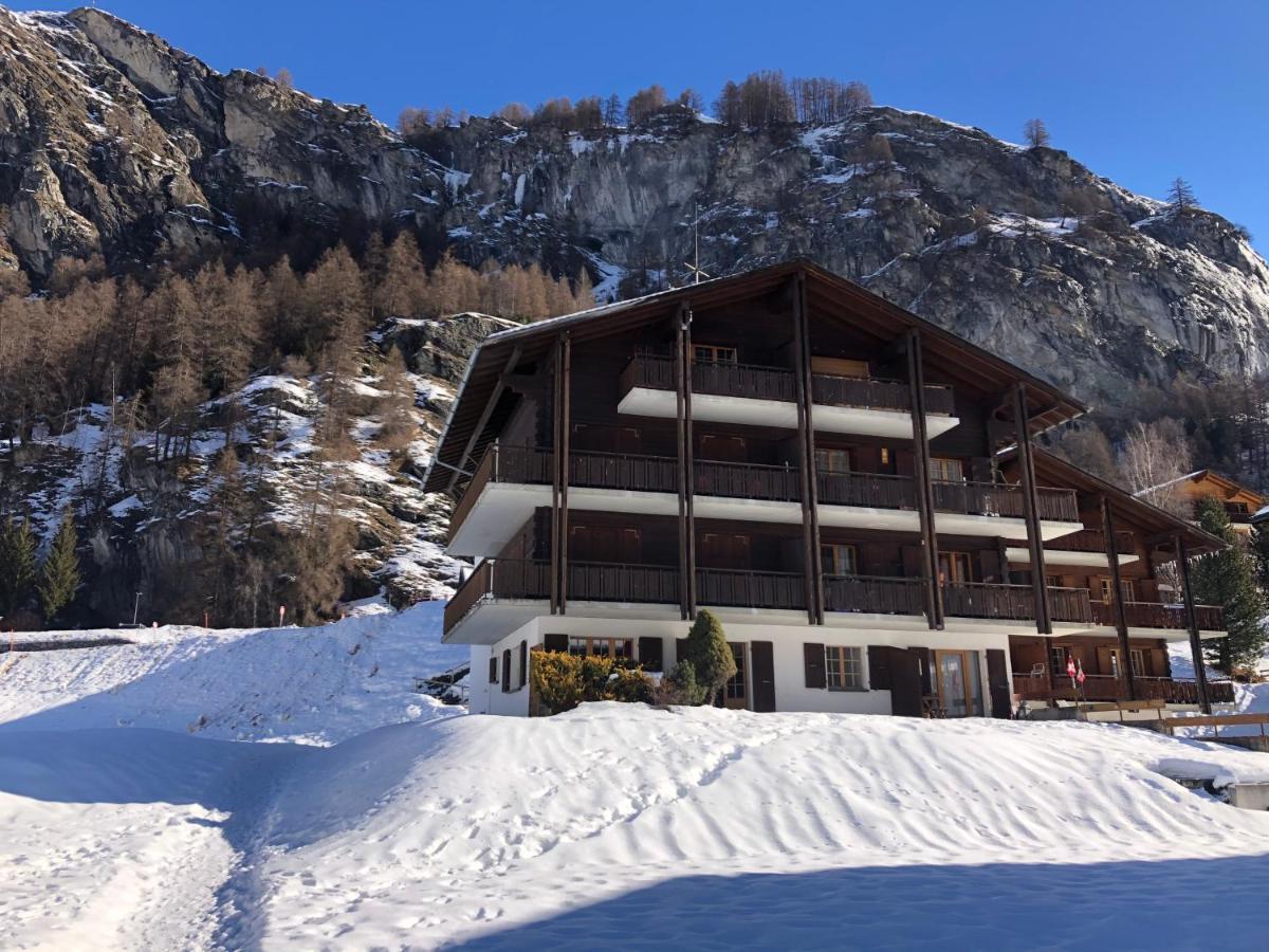 L'Herensarde, Bel Appartement Avec Jardin-Terrasse Et Garage Evolène Exteriör bild