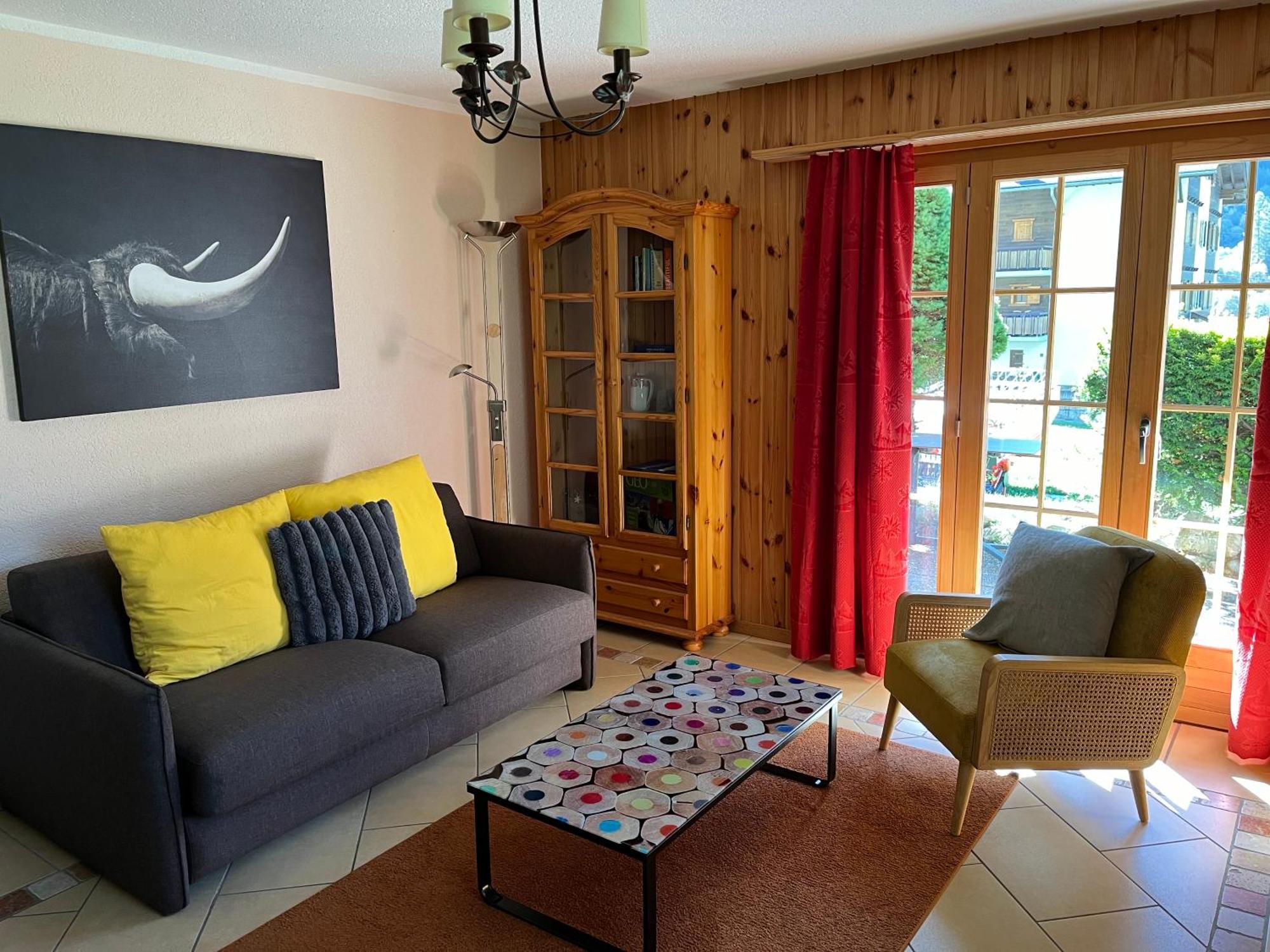 L'Herensarde, Bel Appartement Avec Jardin-Terrasse Et Garage Evolène Exteriör bild